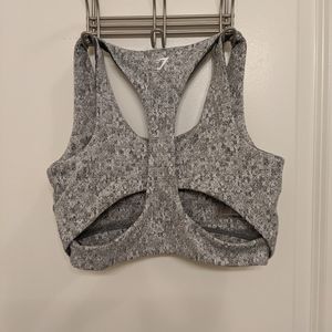 Gymshark Gray Camo sports bra